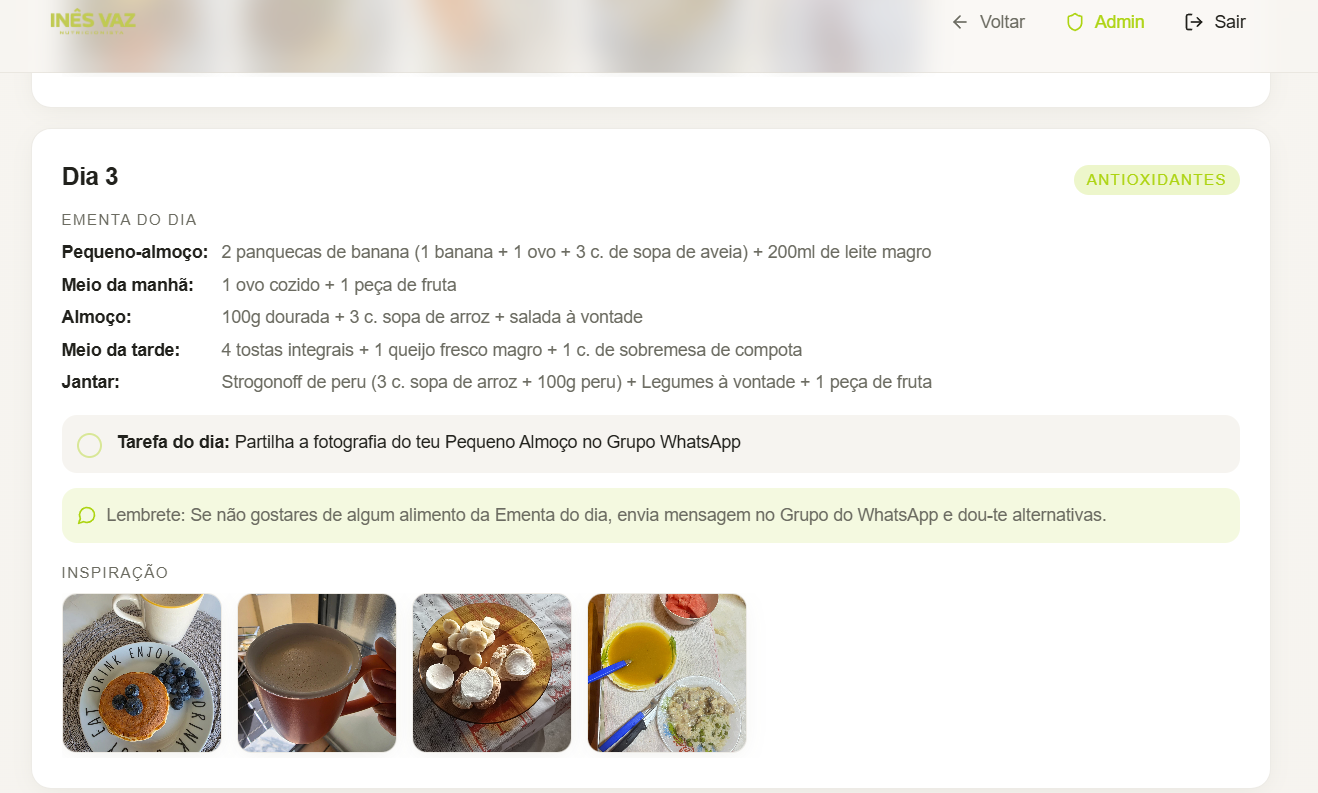 Ementa Dia 3